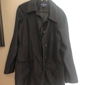 🎉HP🎉 Lands End Black Raincoat